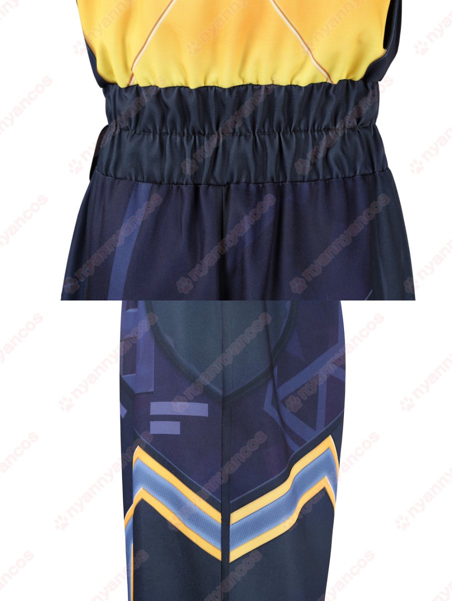 画像14: 高品質 実物撮影 ウェイレイ Waylay VALORANT ヴァロラント 風 コスチューム コスプレ衣装 (14)