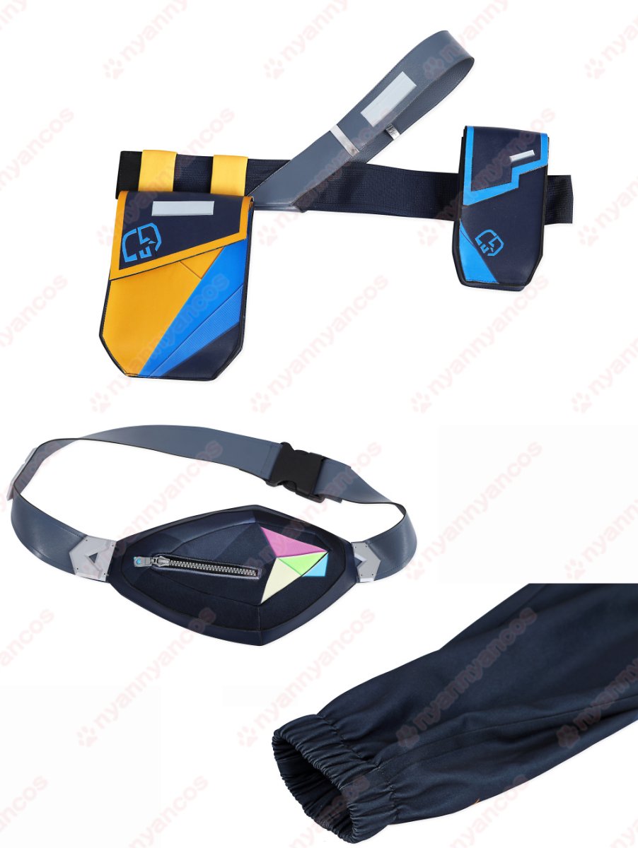 画像17: 高品質 実物撮影 ウェイレイ Waylay VALORANT ヴァロラント 風 コスチューム コスプレ衣装 (17)