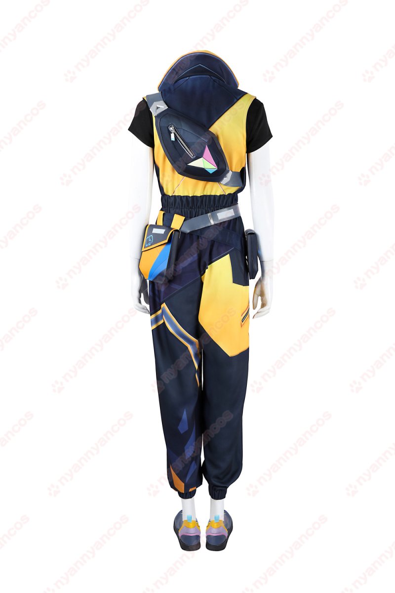 画像2: 高品質 実物撮影 ウェイレイ Waylay VALORANT ヴァロラント 風 コスチューム コスプレ衣装 (2)