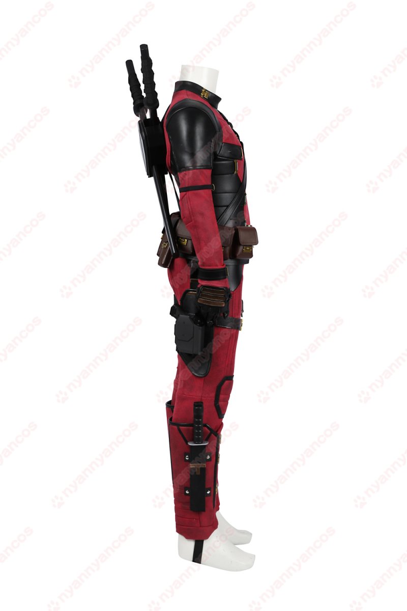 画像5: 【武器無し】高品質 実物撮影  子供Ver デッドプール Deadpool 3 ウェイド ウィルソン  デッドプール＆ウルヴァリン 風 コスチューム コスプレ衣装 (5)