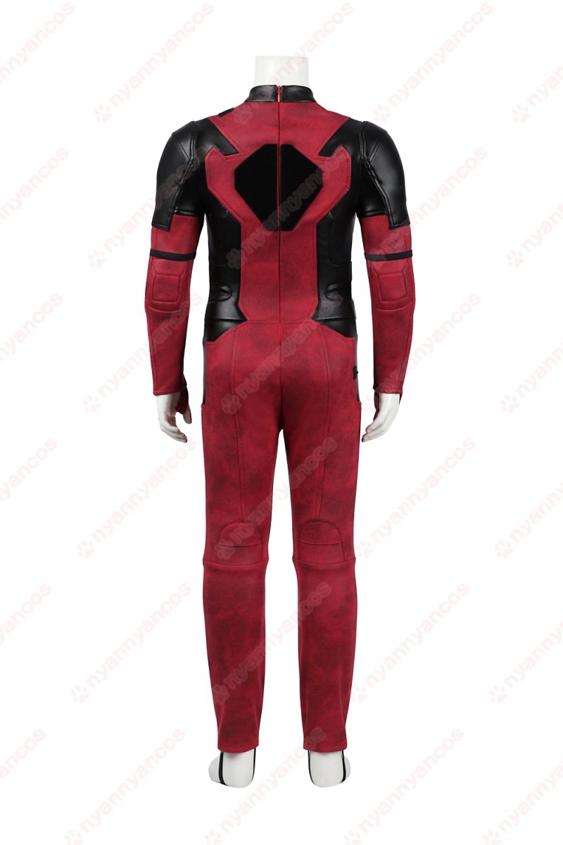画像9: 【武器無し】高品質 実物撮影  子供Ver デッドプール Deadpool 3 ウェイド ウィルソン  デッドプール＆ウルヴァリン 風 コスチューム コスプレ衣装 (9)
