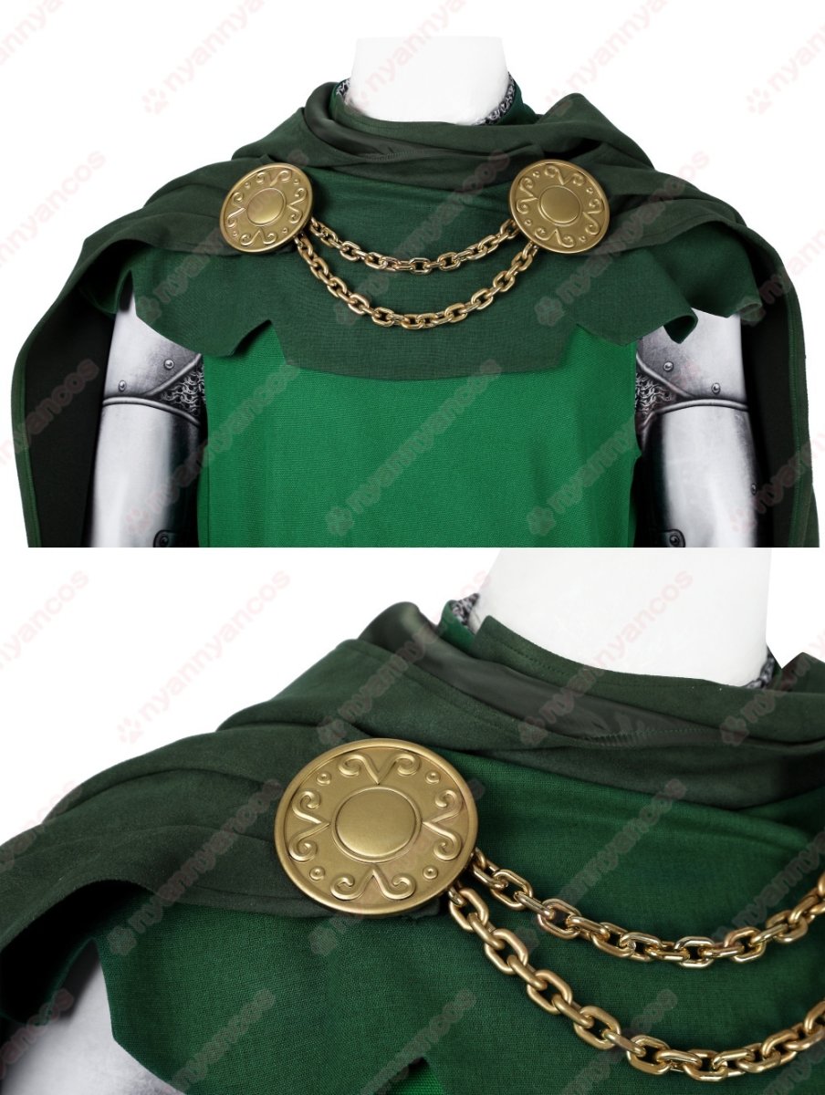 画像16: 高品質 実物撮影 ドクター・ドゥーム Doctor Doom ファンタスティック４:ファースト・ステップ  風 コスプレ衣装 コスチューム オーダーメイド (16)