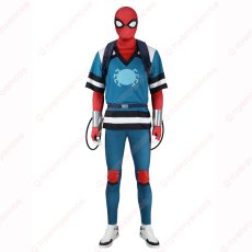 画像1: 高品質 実物撮影 ピーター・パーカー スパイダーマン フレンドリー・ネイバーフッド  風 コスプレ衣装  コスチューム (1)