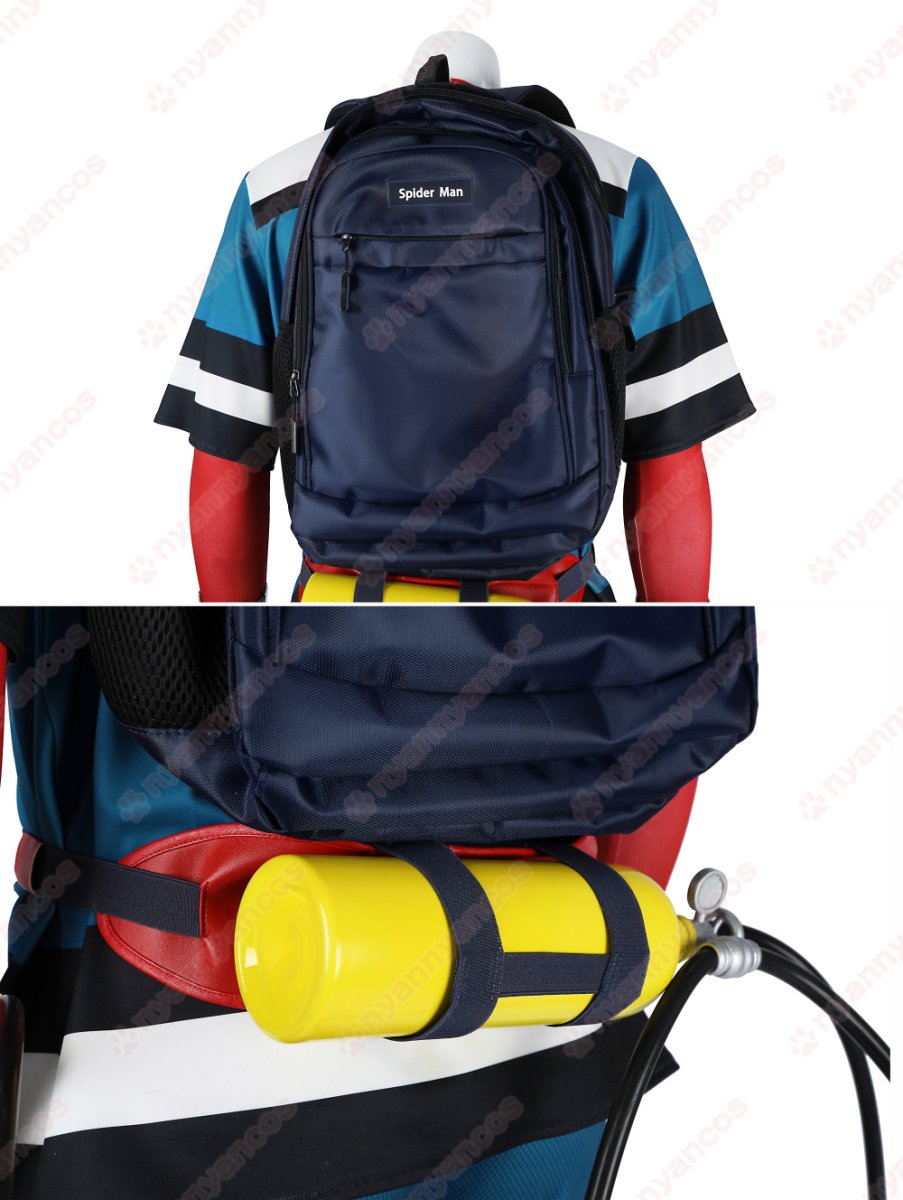 画像14: 高品質 実物撮影 ピーター・パーカー スパイダーマン フレンドリー・ネイバーフッド  風 コスプレ衣装  コスチューム (14)