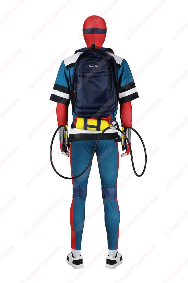 画像2: 高品質 実物撮影 ピーター・パーカー スパイダーマン フレンドリー・ネイバーフッド  風 コスプレ衣装  コスチューム (2)