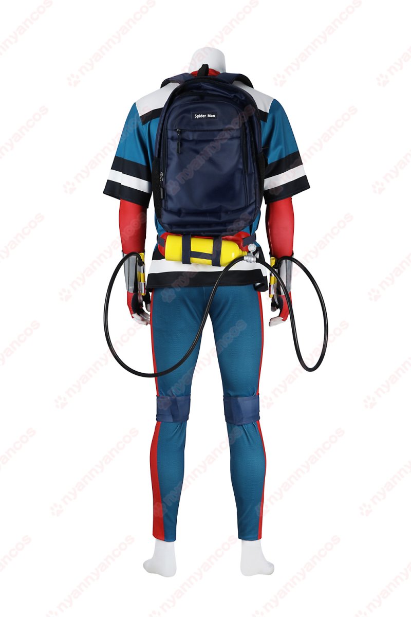 画像6: 高品質 実物撮影 ピーター・パーカー スパイダーマン フレンドリー・ネイバーフッド  風 コスプレ衣装  コスチューム (6)
