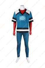 画像7: 高品質 実物撮影 ピーター・パーカー スパイダーマン フレンドリー・ネイバーフッド  風 コスプレ衣装  コスチューム (7)