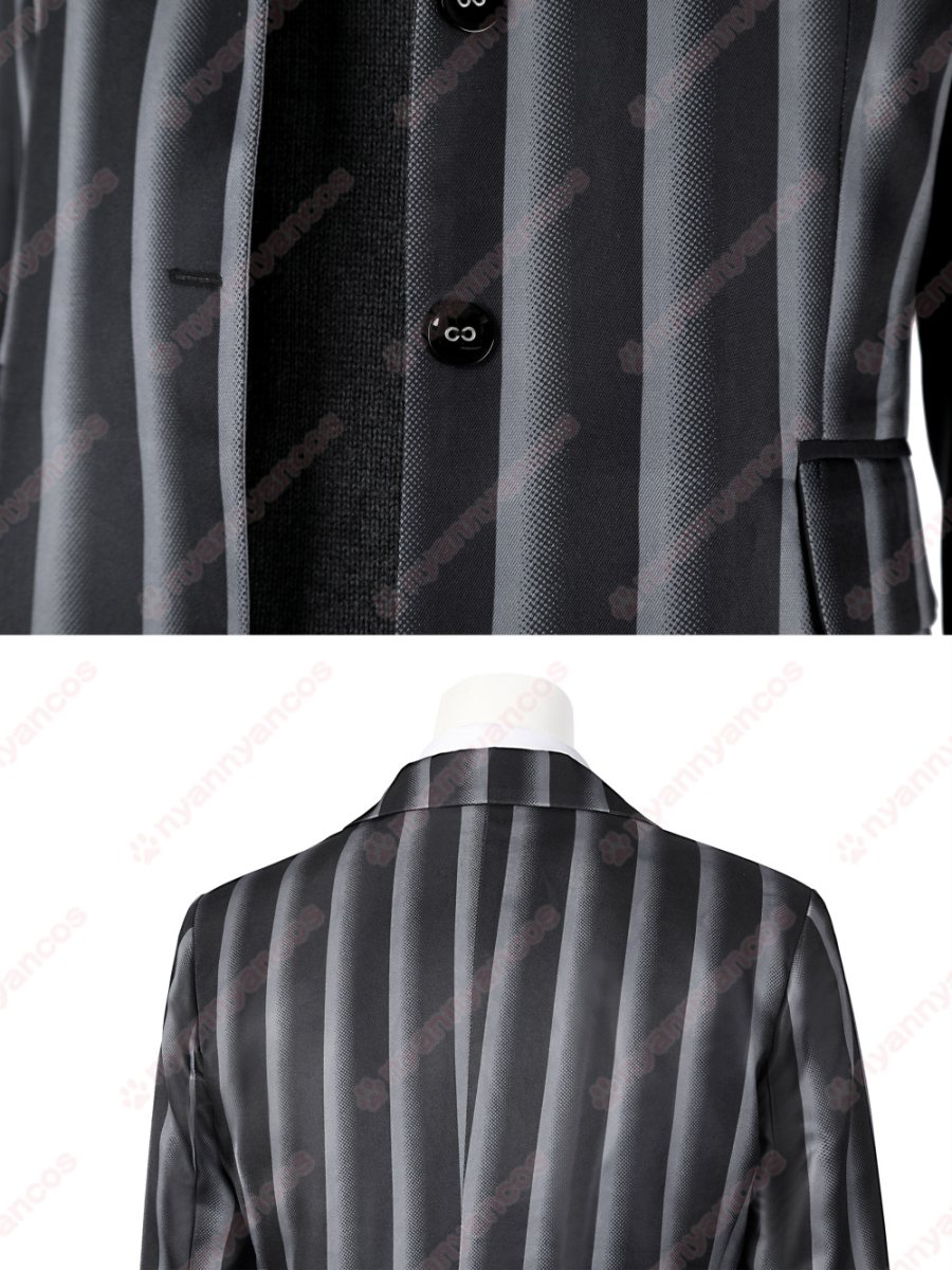 画像22: 高品質 実物撮影 ウェンズデー Wednesday  ネヴァーモア学園制服  アダムス・ファミリー ドラマ 風 コスチューム コスプレ衣装 (22)