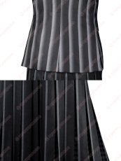 画像23: 高品質 実物撮影 ウェンズデー Wednesday  ネヴァーモア学園制服  アダムス・ファミリー ドラマ 風 コスチューム コスプレ衣装 (23)