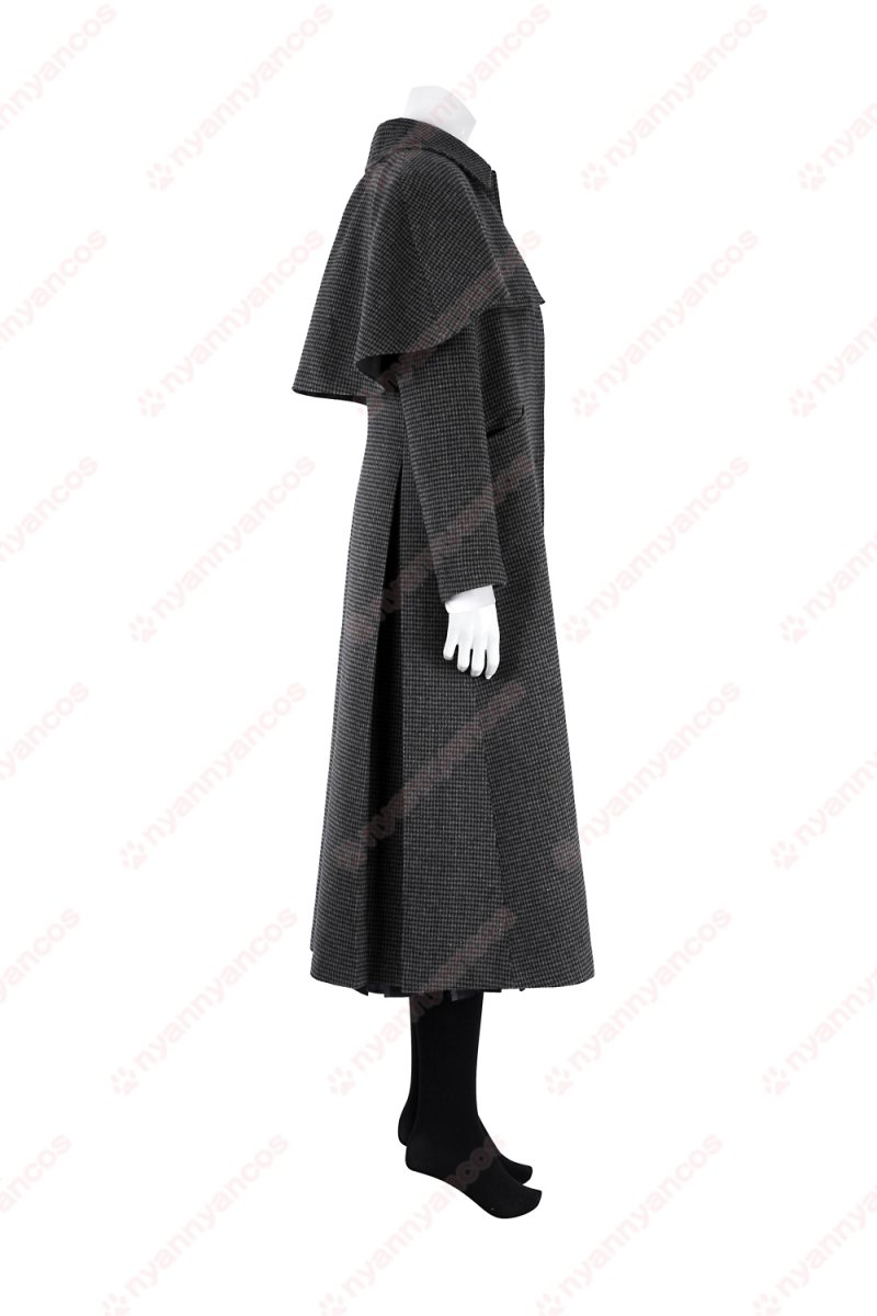 画像4: 高品質 実物撮影 ウェンズデー Wednesday  ネヴァーモア学園制服  アダムス・ファミリー ドラマ 風 コスチューム コスプレ衣装 (4)