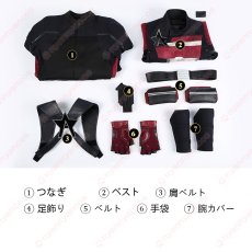 画像31: 高品質 実物撮影 USエージェント ジョン・ウォーカー   サンダーボルツ  Thunderbolts  風 コスチューム コスプレ衣装 オーダーメイド (31)