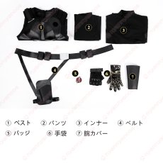 画像19: 高品質 実物撮影 ウィンター・ソルジャー バッキー・バーンズ   サンダーボルツ  Thunderbolts  風 コスチューム コスプレ衣装 オーダーメイド (19)