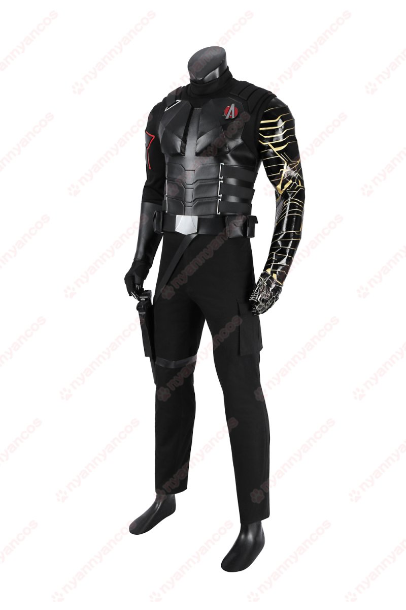 画像2: 高品質 実物撮影 ウィンター・ソルジャー バッキー・バーンズ   サンダーボルツ  Thunderbolts  風 コスチューム コスプレ衣装 オーダーメイド (2)