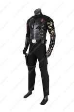 画像2: 高品質 実物撮影 ウィンター・ソルジャー バッキー・バーンズ   サンダーボルツ  Thunderbolts  風 コスチューム コスプレ衣装 オーダーメイド (2)