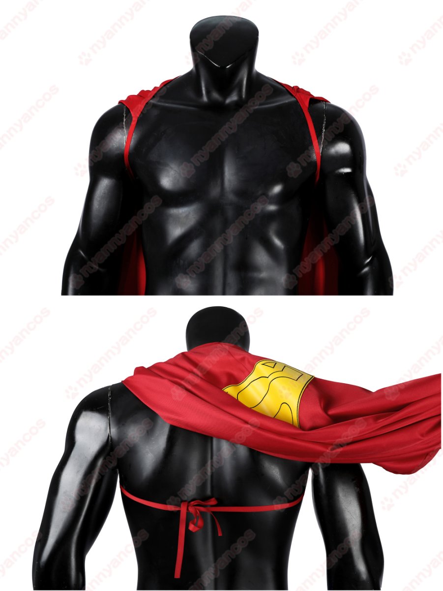 画像17: 高品質 実物撮影  Superman スーパーマン クラーク・ケント 1978映画  風  コスチューム コスプレ衣装 オーダーメイド (17)