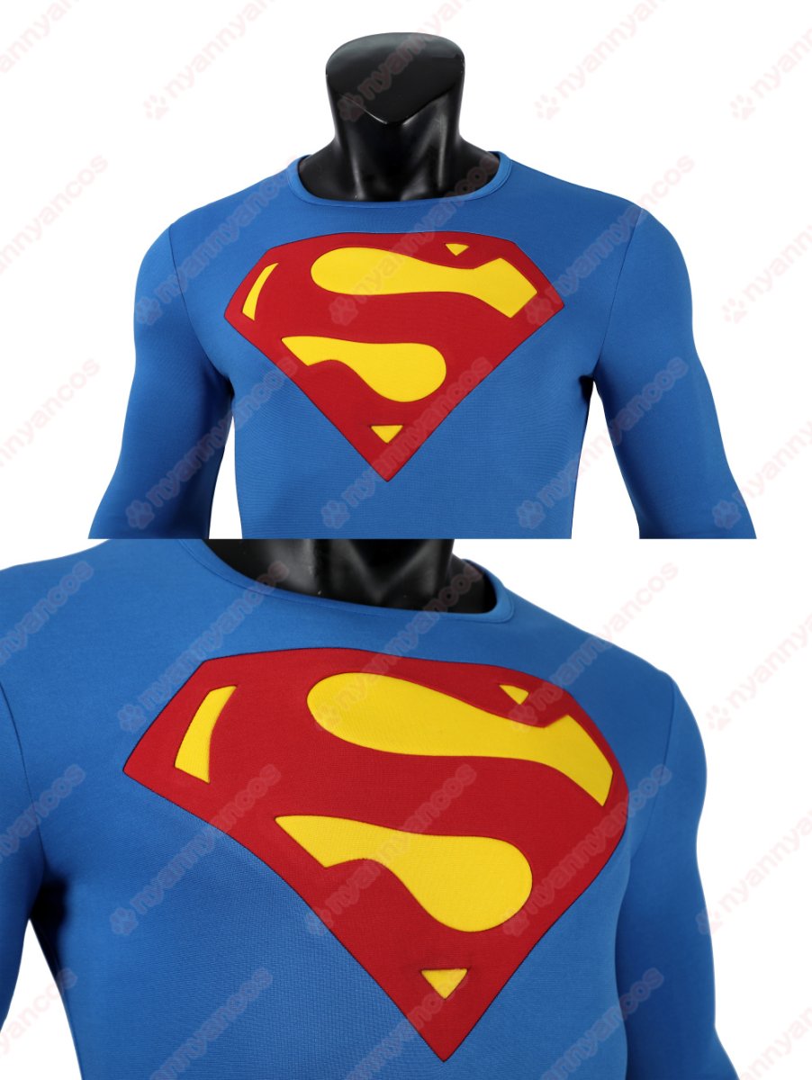 画像18: 高品質 実物撮影  Superman スーパーマン クラーク・ケント 1978映画  風  コスチューム コスプレ衣装 オーダーメイド (18)