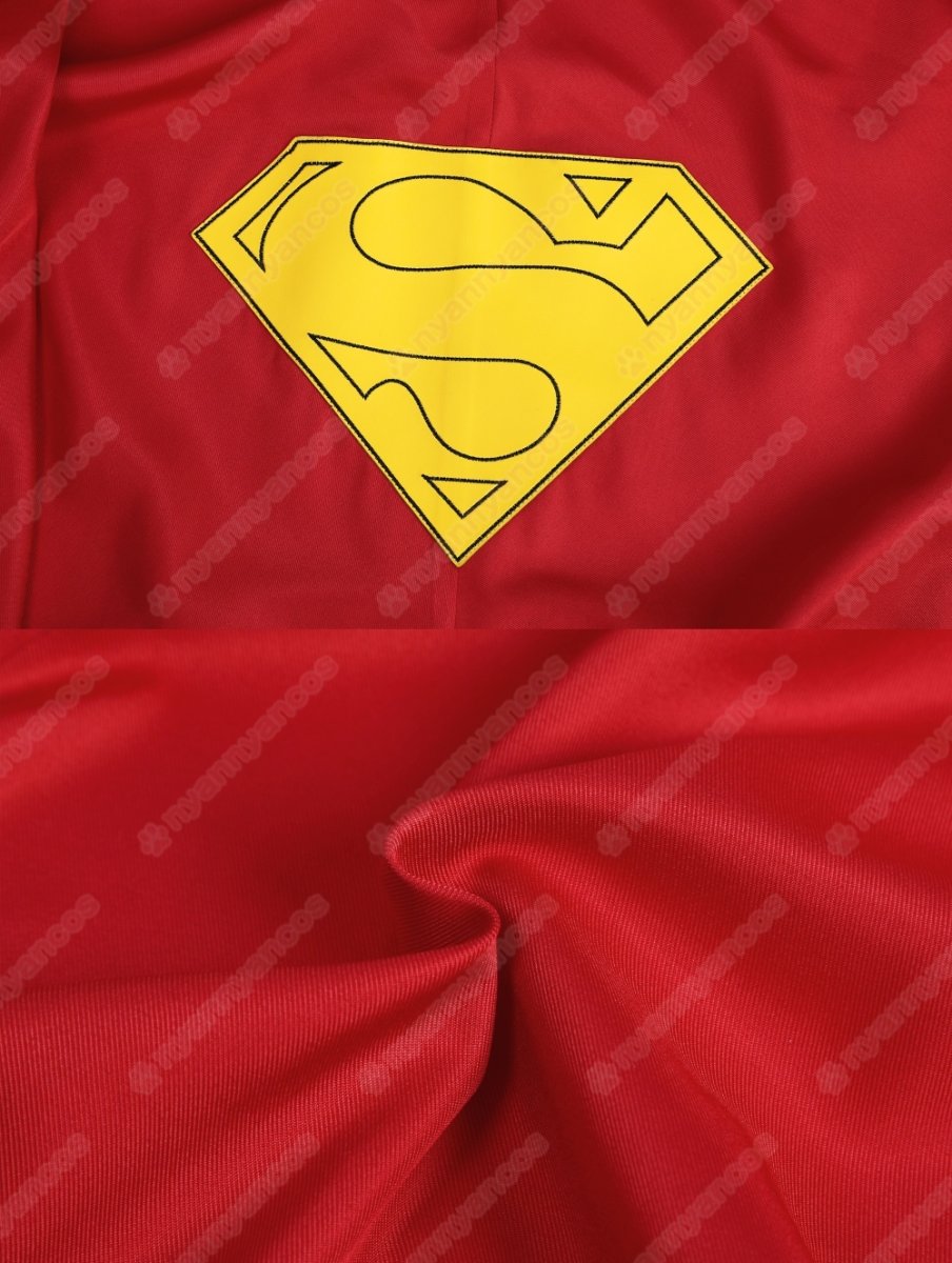 画像25: 高品質 実物撮影  Superman スーパーマン クラーク・ケント 1978映画  風  コスチューム コスプレ衣装 オーダーメイド (25)