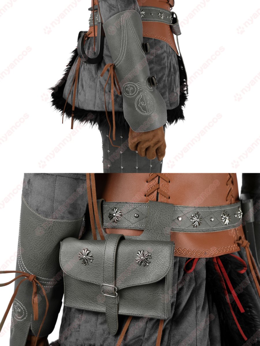 画像14: 高品質 実物撮影 シリ ウィッチャー4　The Witcher  風 コスプレ衣装 コスチューム オーダーメイド (14)