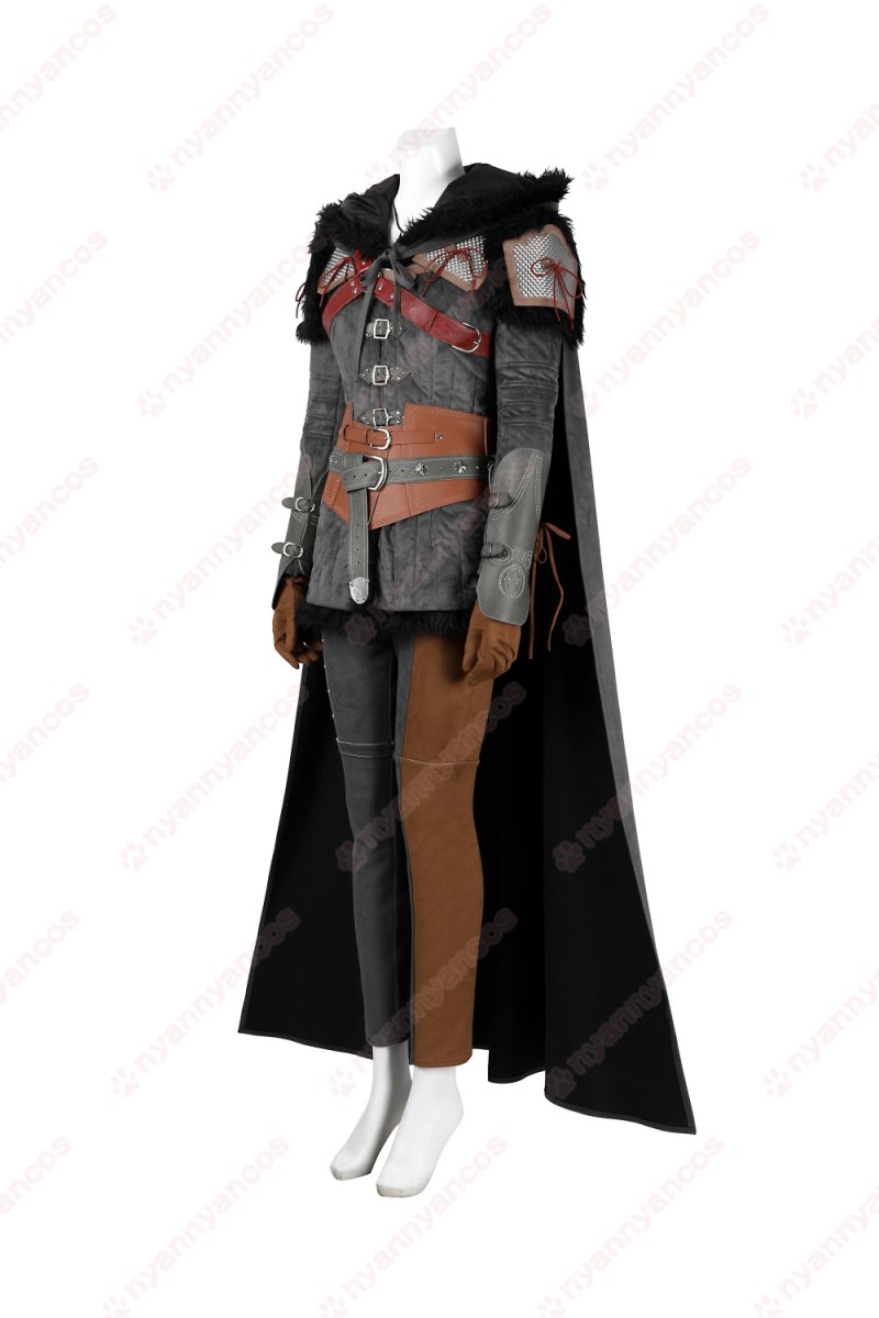画像4: 高品質 実物撮影 シリ ウィッチャー4　The Witcher  風 コスプレ衣装 コスチューム オーダーメイド (4)