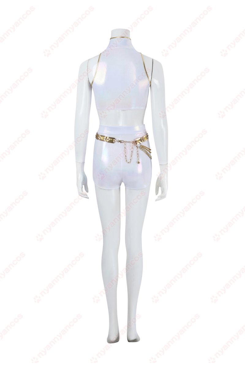 画像4: 高品質 実物撮影  ルミ Rumi KPOPガールズ! デーモン・ハンターズ  風 コスプレ衣装 コスチューム (4)