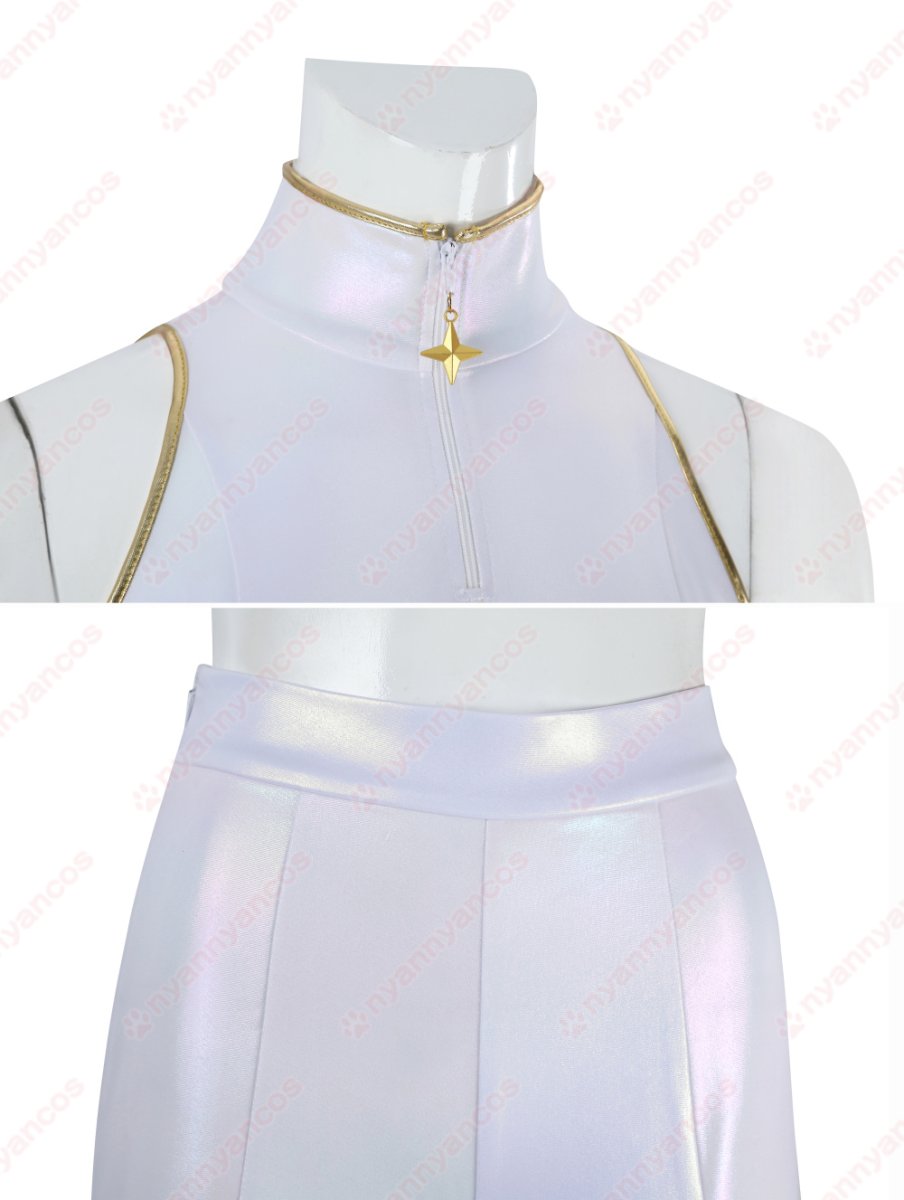 画像6: 高品質 実物撮影  ルミ Rumi KPOPガールズ! デーモン・ハンターズ  風 コスプレ衣装 コスチューム (6)