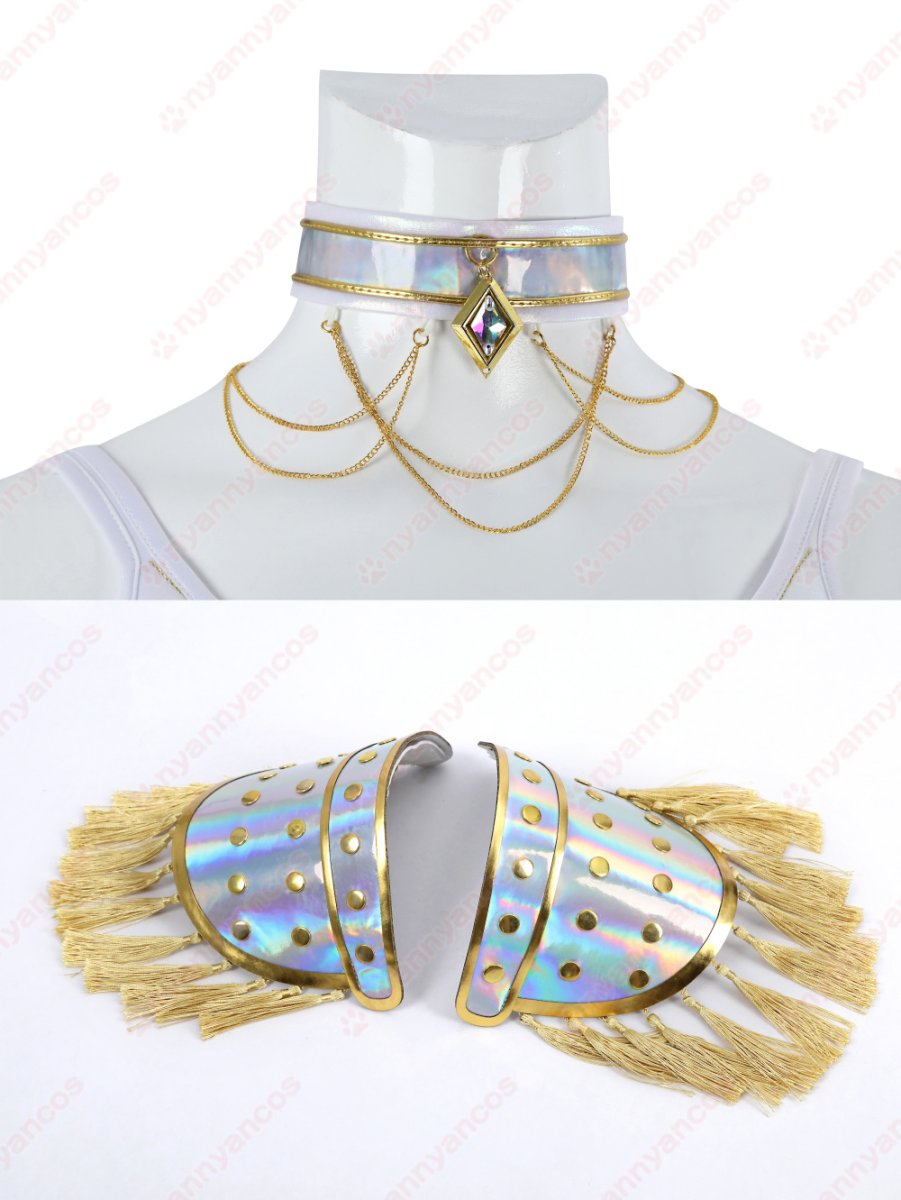 画像10: 高品質 実物撮影  ミラ Mira KPOPガールズ! デーモン・ハンターズ  風 コスプレ衣装 コスチューム (10)