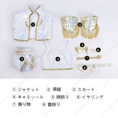 画像14: 高品質 実物撮影  ミラ Mira KPOPガールズ! デーモン・ハンターズ  風 コスプレ衣装 コスチューム (14)