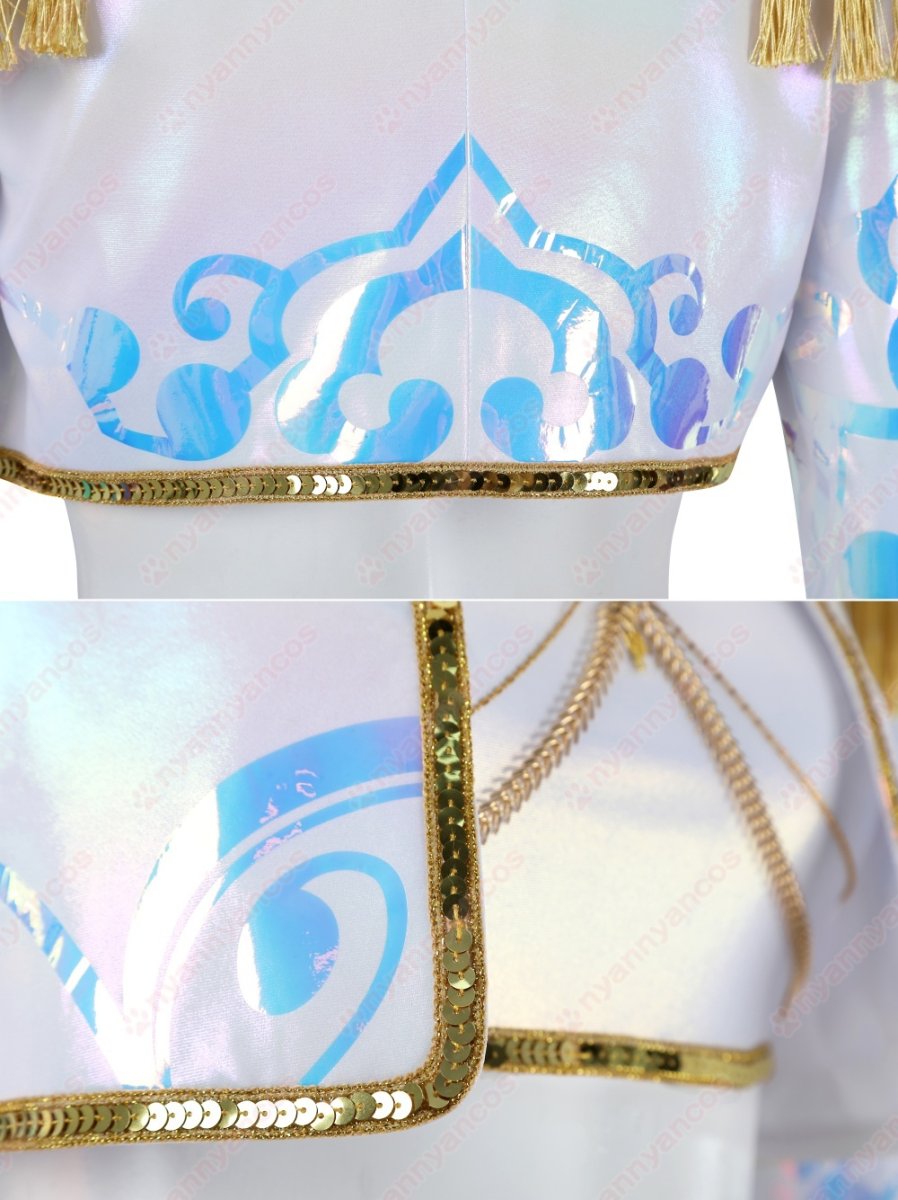 画像8: 高品質 実物撮影  ミラ Mira KPOPガールズ! デーモン・ハンターズ  風 コスプレ衣装 コスチューム (8)