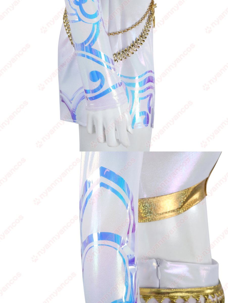 画像10: 高品質 実物撮影 ゾーイ Zoey KPOPガールズ! デーモン・ハンターズ  風 コスプレ衣装 コスチューム (10)