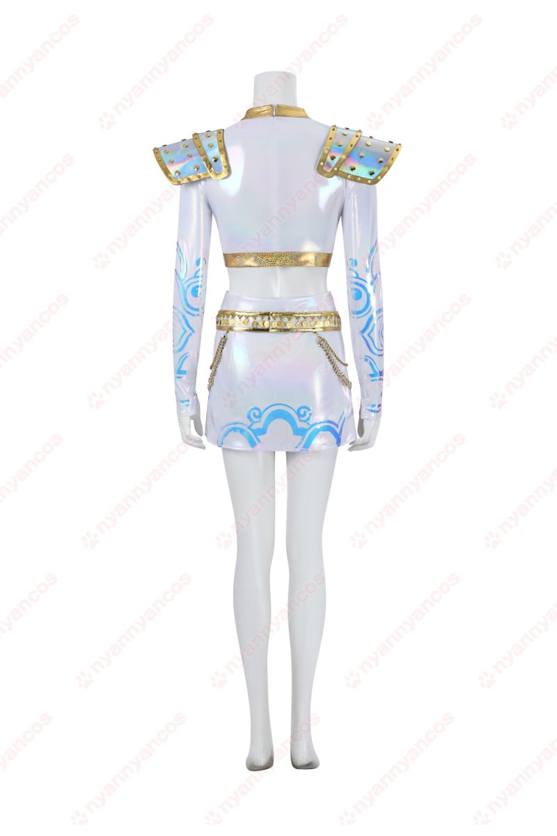 画像4: 高品質 実物撮影 ゾーイ Zoey KPOPガールズ! デーモン・ハンターズ  風 コスプレ衣装 コスチューム (4)