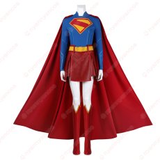 画像1: 高品質 実物撮影 スーパーガール Supergirl  2025映画 スーパーマン：レガシー  風  コスチューム コスプレ衣装 コスプレ靴 ブーツ付き オーダーメイド (1)