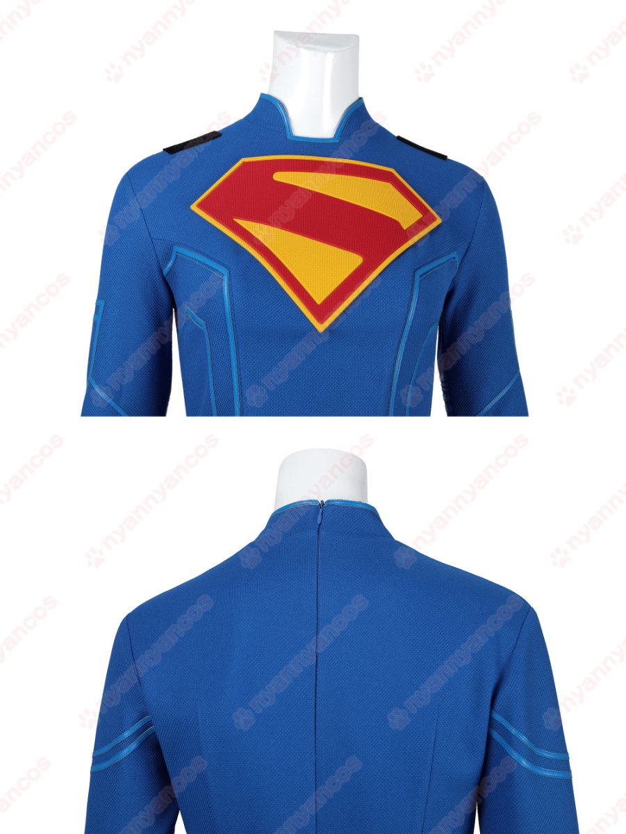 画像15: 高品質 実物撮影 スーパーガール Supergirl  2025映画 スーパーマン:レガシー  風  コスチューム コスプレ衣装 コスプレ靴 ブーツ付き オーダーメイド (15)
