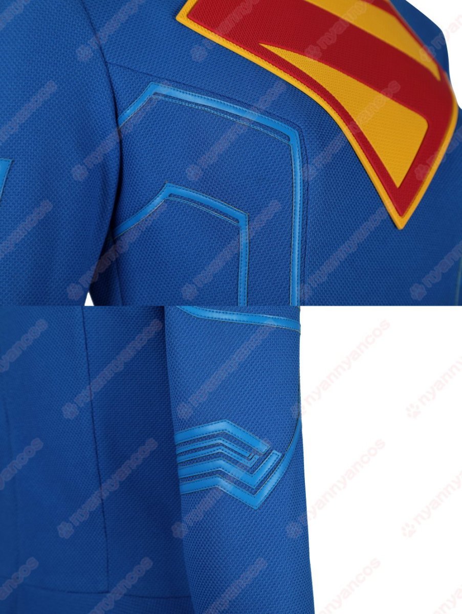 画像20: 高品質 実物撮影 スーパーガール Supergirl  2025映画 スーパーマン:レガシー  風  コスチューム コスプレ衣装 コスプレ靴 ブーツ付き オーダーメイド (20)