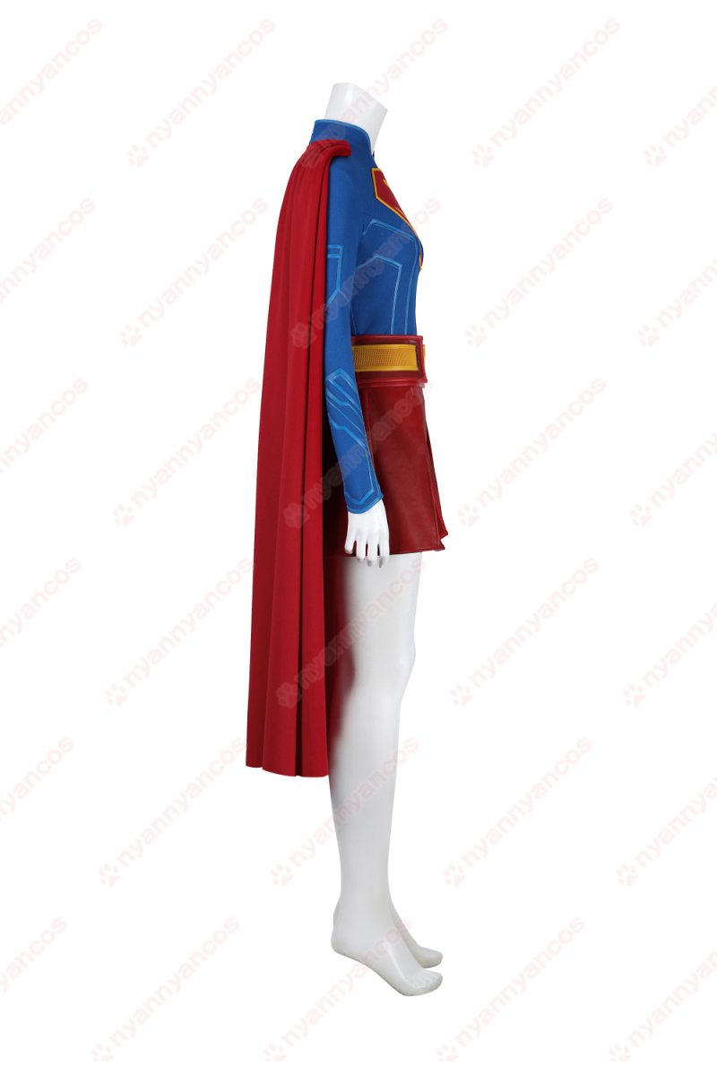 画像2: 高品質 実物撮影 スーパーガール Supergirl  2025映画 スーパーマン:レガシー  風  コスチューム コスプレ衣装 コスプレ靴 ブーツ付き オーダーメイド (2)