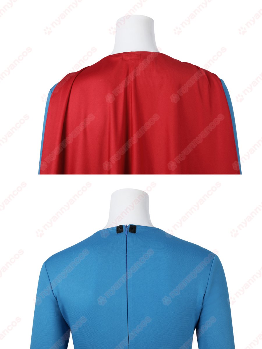 画像12: 高品質 実物撮影  カーラ  スーパーガール：ウーマン・オブ・トゥモロー Supergirl: Woman of Tomorrow  風  コスチューム コスプレ衣装 コスプレ靴 ブーツ付き オーダーメイド (12)