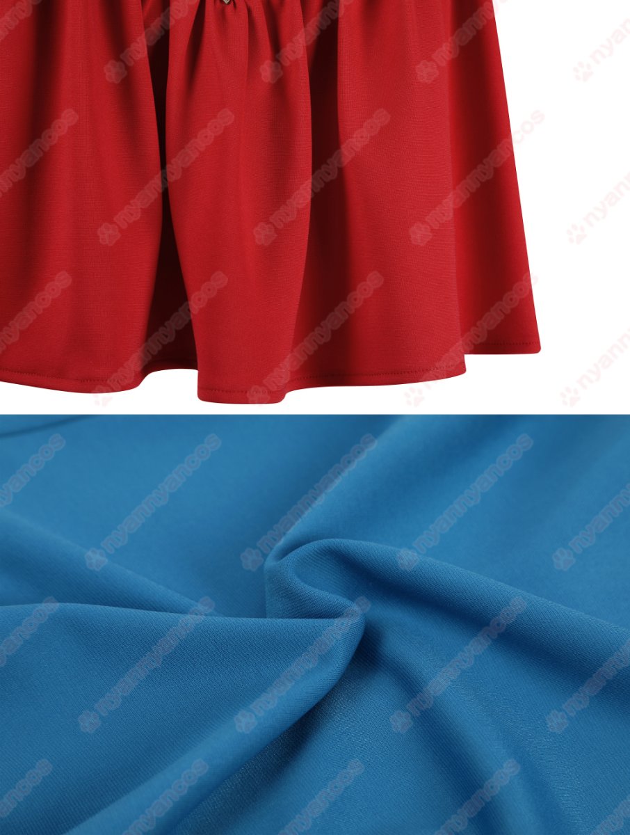 画像15: 高品質 実物撮影  カーラ  スーパーガール：ウーマン・オブ・トゥモロー Supergirl: Woman of Tomorrow  風  コスチューム コスプレ衣装 コスプレ靴 ブーツ付き オーダーメイド (15)