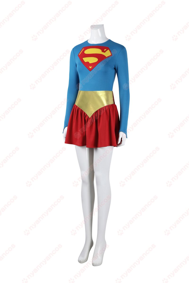 画像7: 高品質 実物撮影  カーラ  スーパーガール：ウーマン・オブ・トゥモロー Supergirl: Woman of Tomorrow  風  コスチューム コスプレ衣装 コスプレ靴 ブーツ付き オーダーメイド (7)