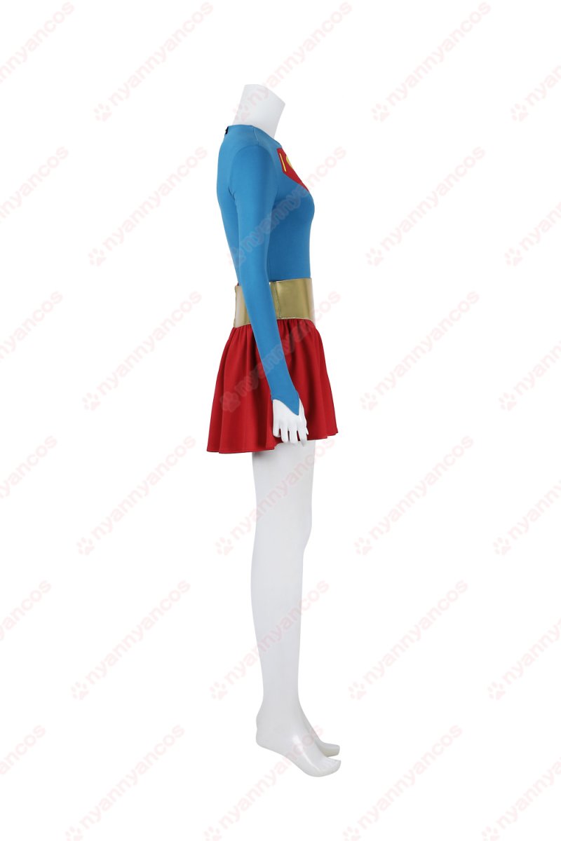画像8: 高品質 実物撮影  カーラ  スーパーガール：ウーマン・オブ・トゥモロー Supergirl: Woman of Tomorrow  風  コスチューム コスプレ衣装 コスプレ靴 ブーツ付き オーダーメイド (8)