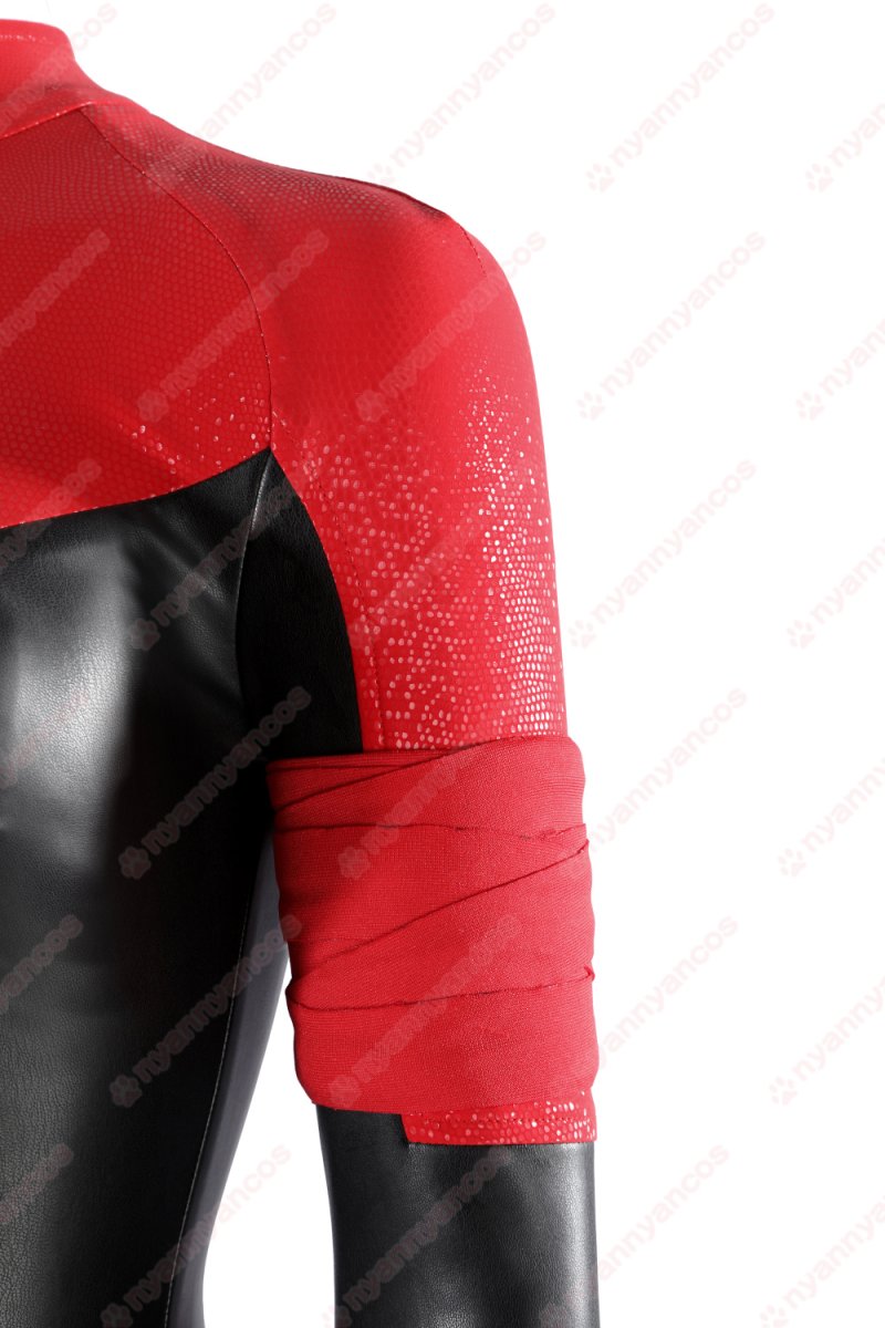 画像10: 高品質 実物撮影 エレクトラ  Elektra  Daredevil デアデビル  風 コスチューム コスプレ衣装 オーダーメイド  (10)