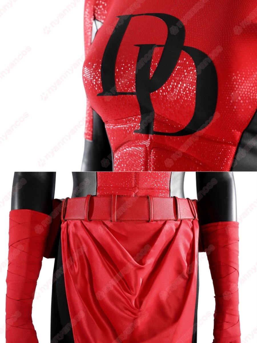画像13: 高品質 実物撮影 エレクトラ  Elektra  Daredevil デアデビル  風 コスチューム コスプレ衣装 オーダーメイド  (13)