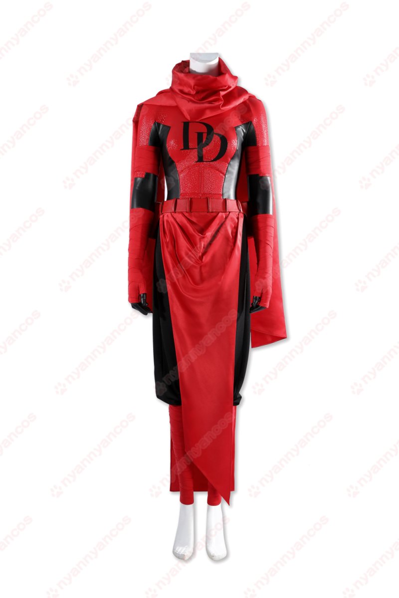 画像2: 高品質 実物撮影 エレクトラ  Elektra  Daredevil デアデビル  風 コスチューム コスプレ衣装 オーダーメイド  (2)