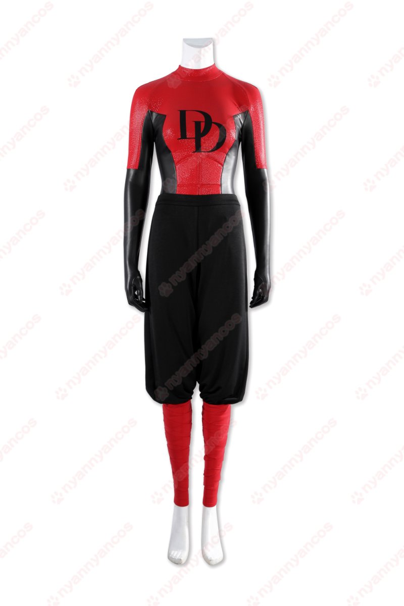 画像6: 高品質 実物撮影 エレクトラ  Elektra  Daredevil デアデビル  風 コスチューム コスプレ衣装 オーダーメイド  (6)