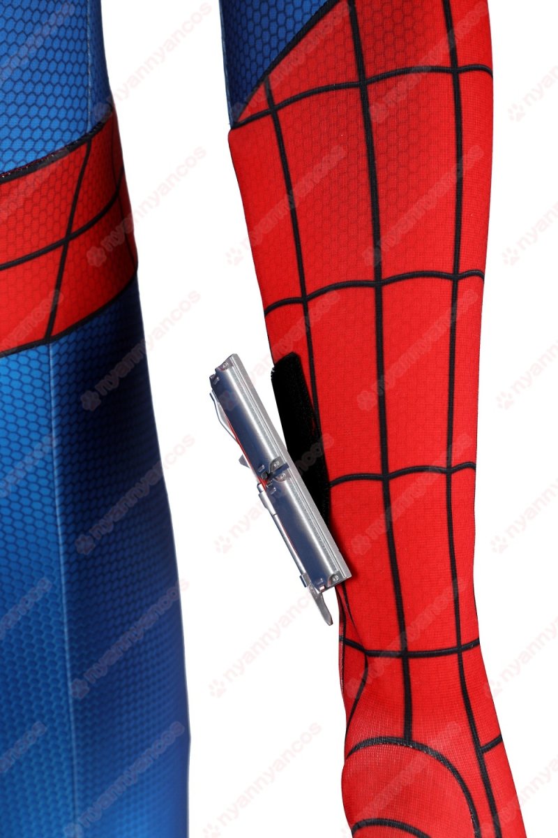 画像10: 高品質 実物撮影 ピーター・パーカー スパイダーマン：ブランド・ニュー・デイ  Spider-Man  全身タイツ 風 コスプレ靴 コスプレ衣装  コスチューム (10)