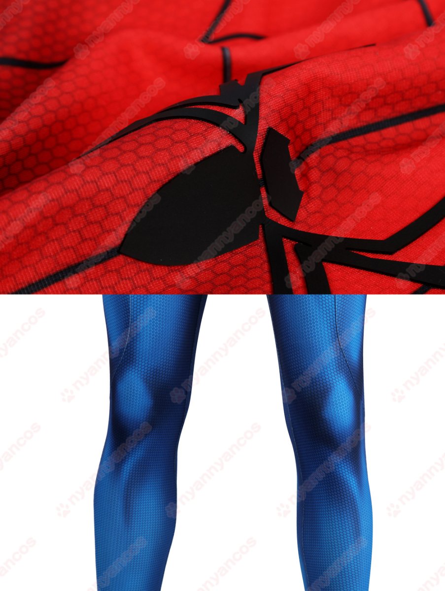 画像17: 高品質 実物撮影 ピーター・パーカー スパイダーマン：ブランド・ニュー・デイ  Spider-Man  全身タイツ 風 コスプレ靴 コスプレ衣装  コスチューム (17)