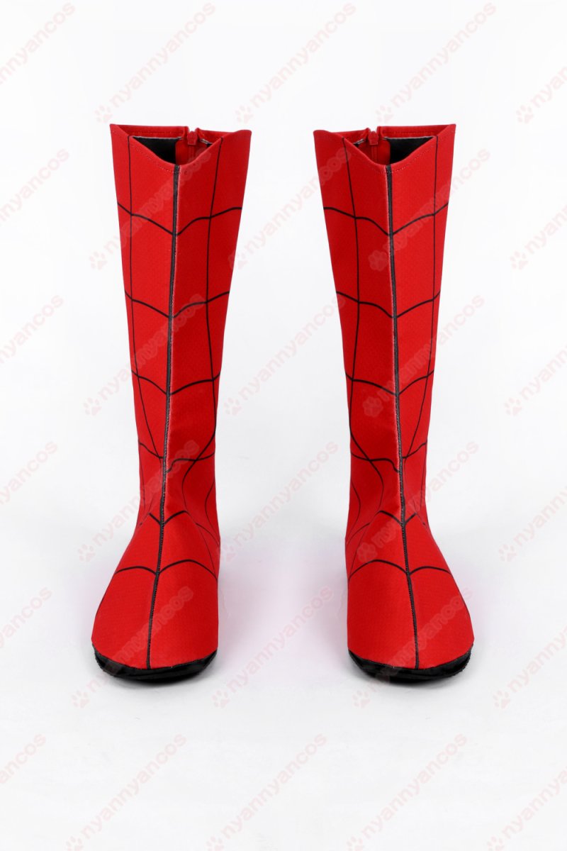 画像18: 高品質 実物撮影 ピーター・パーカー スパイダーマン：ブランド・ニュー・デイ  Spider-Man  全身タイツ 風 コスプレ靴 コスプレ衣装  コスチューム (18)