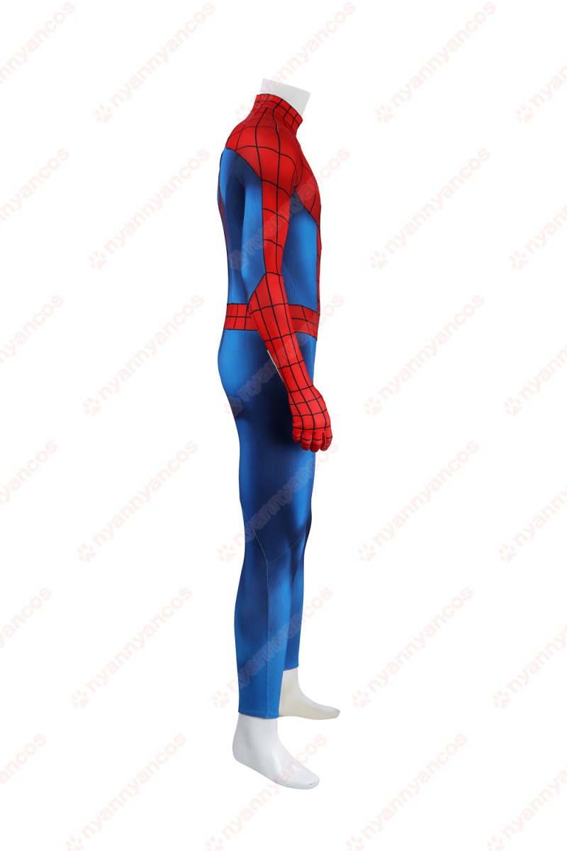 画像5: 高品質 実物撮影 ピーター・パーカー スパイダーマン：ブランド・ニュー・デイ  Spider-Man  全身タイツ 風 コスプレ靴 コスプレ衣装  コスチューム (5)
