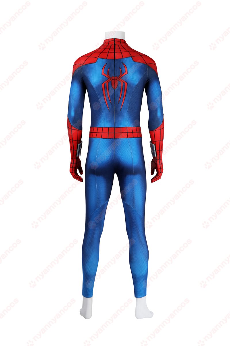 画像6: 高品質 実物撮影 ピーター・パーカー スパイダーマン：ブランド・ニュー・デイ  Spider-Man  全身タイツ 風 コスプレ靴 コスプレ衣装  コスチューム (6)