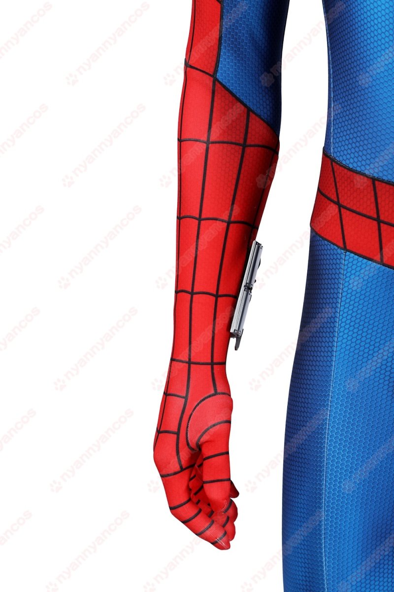 画像8: 高品質 実物撮影 ピーター・パーカー スパイダーマン：ブランド・ニュー・デイ  Spider-Man  全身タイツ 風 コスプレ靴 コスプレ衣装  コスチューム (8)