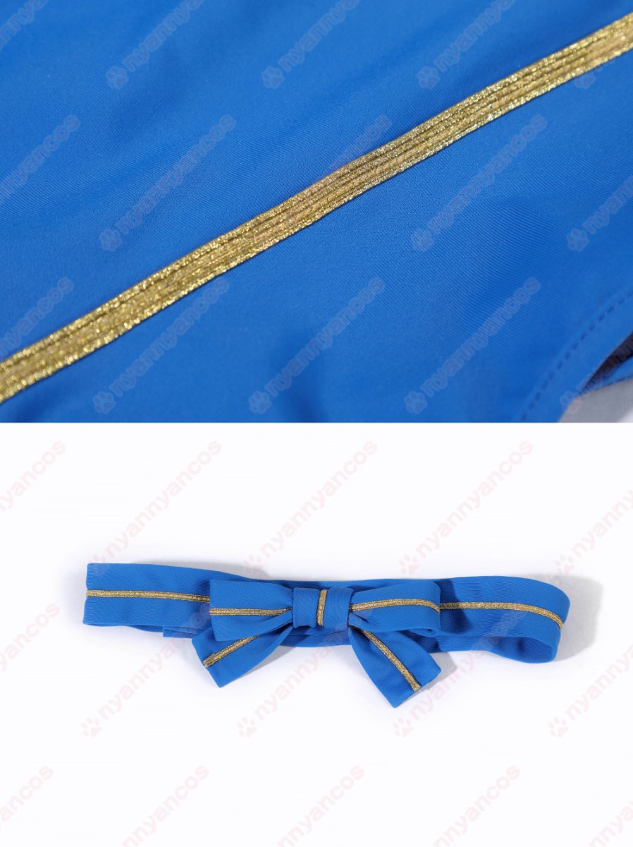 画像12: 高品質 実物撮影 春麗　Chun-Li 水着 SF Street Fighter ストリートファイター 風 コスチューム コスプレ衣装 (12)