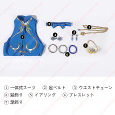 画像15: 高品質 実物撮影 春麗　Chun-Li 水着 SF Street Fighter ストリートファイター 風 コスチューム コスプレ衣装 (15)